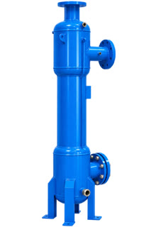Séparateur centrifuge vertical