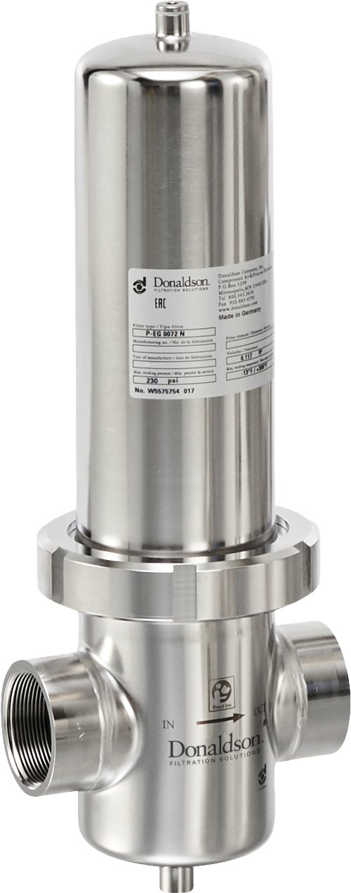 Corps de filtre air et gaz stériles